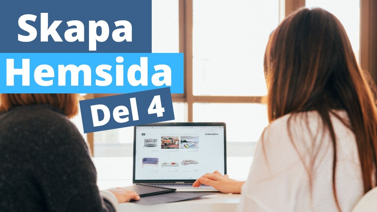 Skapa Hemsida Del 4