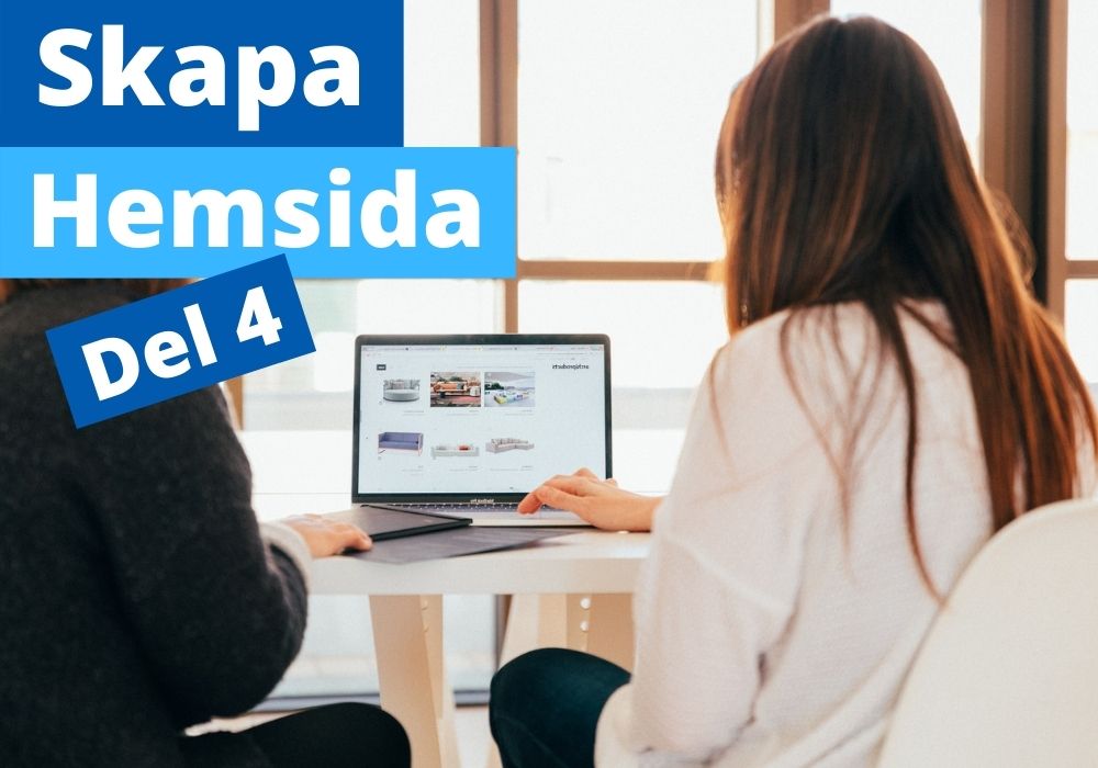 Skapa hemsida del 4