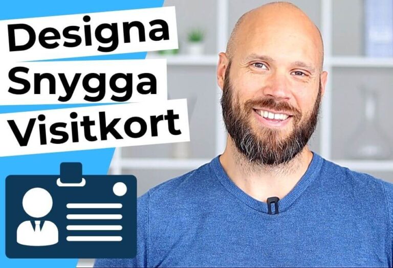 Designa Visitkort Gratis – Komplett Guide