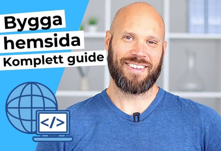 Bygga hemsida komplett guide